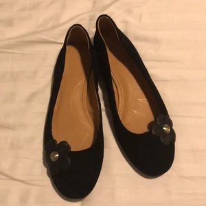UGG suede ballet flats